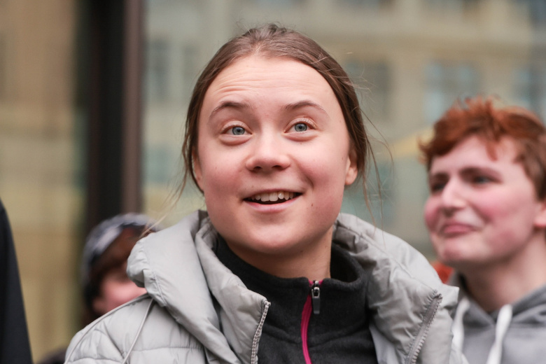 Тунберг запретили въезд в Венецию после выходки с зеленой краской