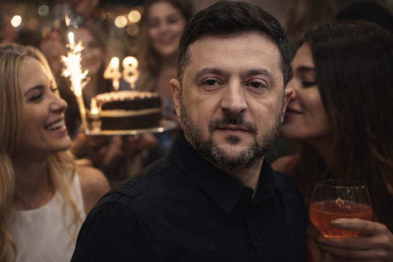 Измены жене, наркотики, побег с Украины: Владимиру Зеленскому — 48